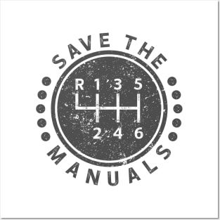 Save The Manuals Posters and Art